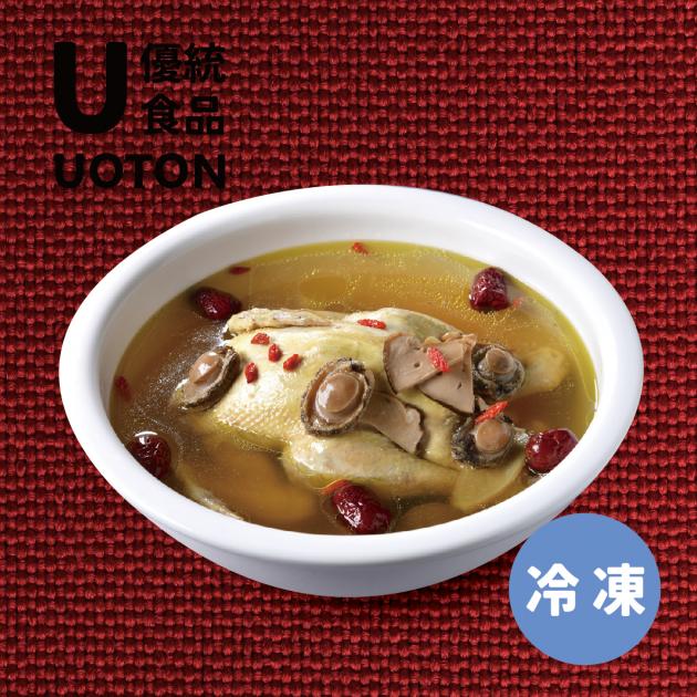 ［優統食品］頂極菘茸鮑魚鹿野雞湯-2400g/包 1