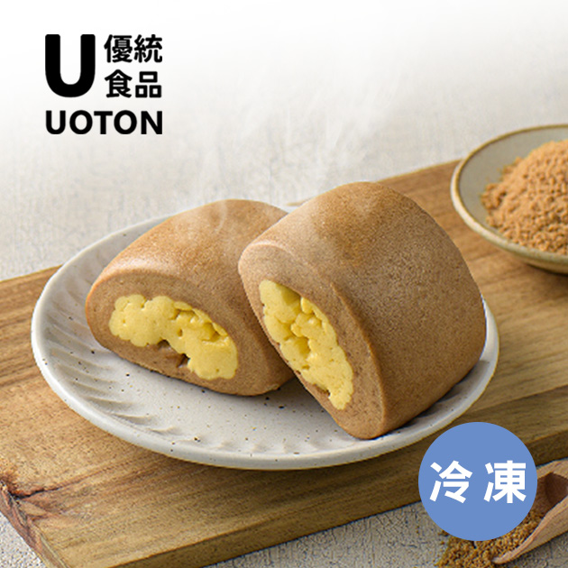 ［優統食品］奇美 沖繩黑糖小銀絲捲 (全素)-1000g/包 約25個 1