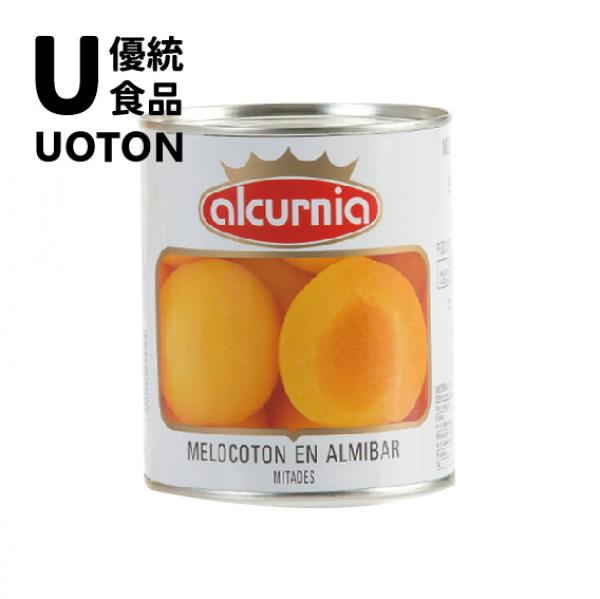 【［優統食品］Alcurnia】 西班牙水蜜桃-850g/罐