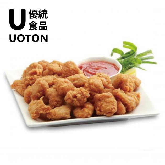 ［優統食品］紅龍 搖搖雞球 原味 / 辣味-1公斤/包 1
