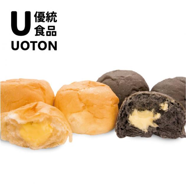 ［優統食品］奶油爆漿餐包10入 350g/包 1